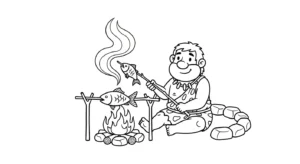 télécharger coloriage Préhistoire gratuit