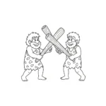 coloriage Préhistoire à imprimer pour enfant de 3 ans