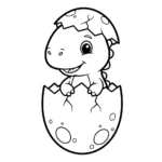 coloriage Préhistoire pour bebe a imprimer