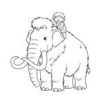 coloriage Préhistoire pour enfants à imprimer