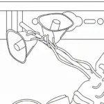 coloriage Siren Head à imprimer pdf gratuit