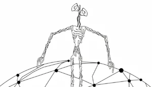 coloriage Siren Head a imprimer gratuit