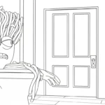 coloriage Spaghetti Toilette et dessin a imprimer