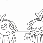 coloriage Yarnaby pour enfants