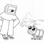 coloriage Yarnaby à imprimer
