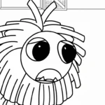 coloriage Yarnaby à imprimer gratuitement