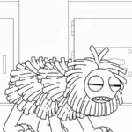coloriage Yarnaby de pour enfants
