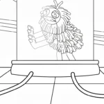 coloriage Yarnaby pour enfants a imprimer