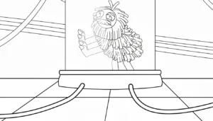 coloriage Yarnaby pour enfants a imprimer