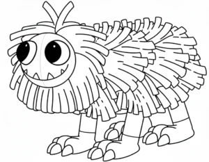 coloriage Yarnaby en ligne