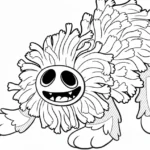 coloriage Yarnaby pour bebe a imprimer