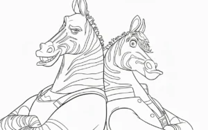 coloriage Zootopie 2 pour primaire