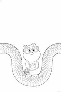 coloriage Zootopie 2 pour enfant de 7 ans