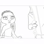 coloriage Zootopie 2 à imprimer pour enfant de 3 ans