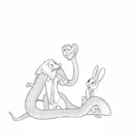 coloriage Zootopie 2 pour primaire