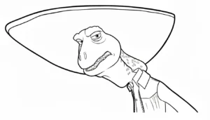 coloriage Zootopie 2 a dessiner et imprimer
