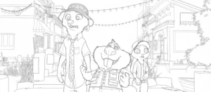 coloriage Zootopie 2 a colorier en ligne