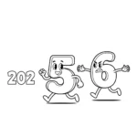 coloriage 2026 à imprimer gratuitement pdf