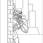 coloriage Bumblebee à imprimer pour enfant de 8 ans