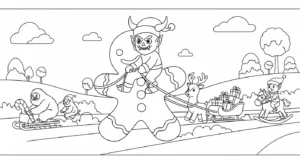 coloriage Krampus updated a telecharger