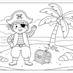 coloriage Pirate updated à imprimer pour enfant de 10 ans