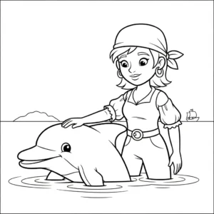 coloriage Pirate updated en ligne pour enfant