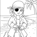 coloriage Pirate updated pour bebe a imprimer