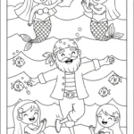 coloriage Pirate updated à imprimer a4