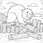 coloriage Préhistoire à imprimer pour enfant de 3 ans