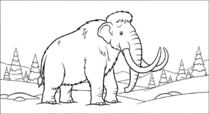 coloriage Préhistoire pour enfants à télécharger