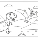 coloriage T Rex updated d