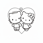 coloriage sanrio updated pour enfant de 8 ans