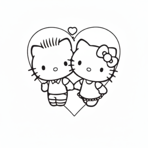 coloriage sanrio updated pour enfant de 8 ans