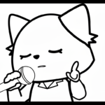 coloriage sanrio updated à imprimer gratuitement pdf
