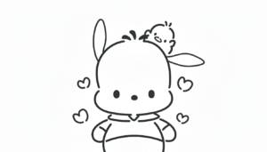 coloriage sanrio updated a imprimer gratuitement