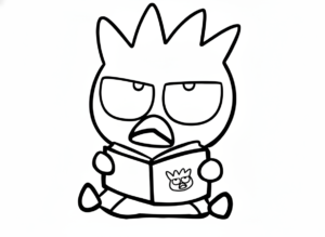 coloriage sanrio updated à imprimer pour enfant de 3 ans