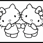 coloriage sanrio updated pour enfant de 5 ans