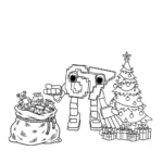 coloriage 67 Noel pour enfants