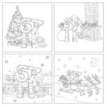 coloriage 67 Noel à imprimer pdf