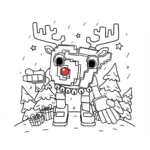 coloriage 67 Noel et dessin a imprimer