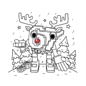 coloriage 67 Noel et dessin a imprimer