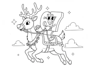 coloriage 67 Noel pour enfants a imprimer