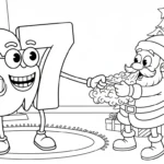 coloriage 67 Noel en ligne