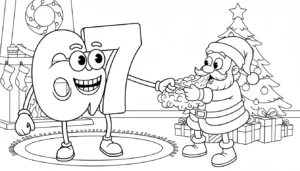 coloriage 67 Noel en ligne
