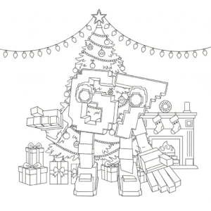 coloriage 67 Noel et dessins
