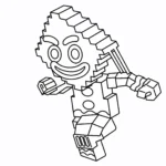 coloriage Brainrots Noel a imprimer pour enfant de 4 ans