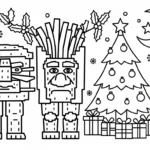 coloriage Burguro & Fryuro pour enfant de 6 ans