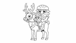 coloriage Burguro & Fryuro a dessiner en ligne