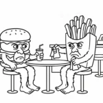 coloriage Burguro & Fryuro à imprimer pdf