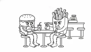 coloriage Burguro & Fryuro à imprimer pdf